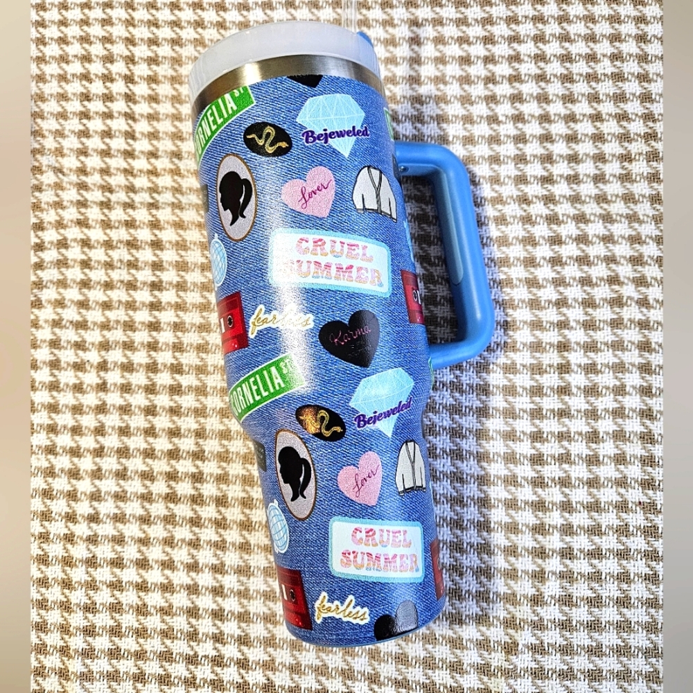 Taylor Swift Juggy limited edition Eras Tour tumbler with straw 40 oz